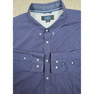 Cody‎ James Core Long Sleeve  Men's Button Up Shirt w/ Button Down Collar XXLT